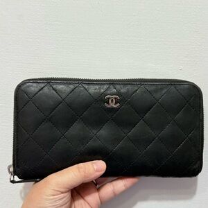 Chanel Black Wallet lambskin